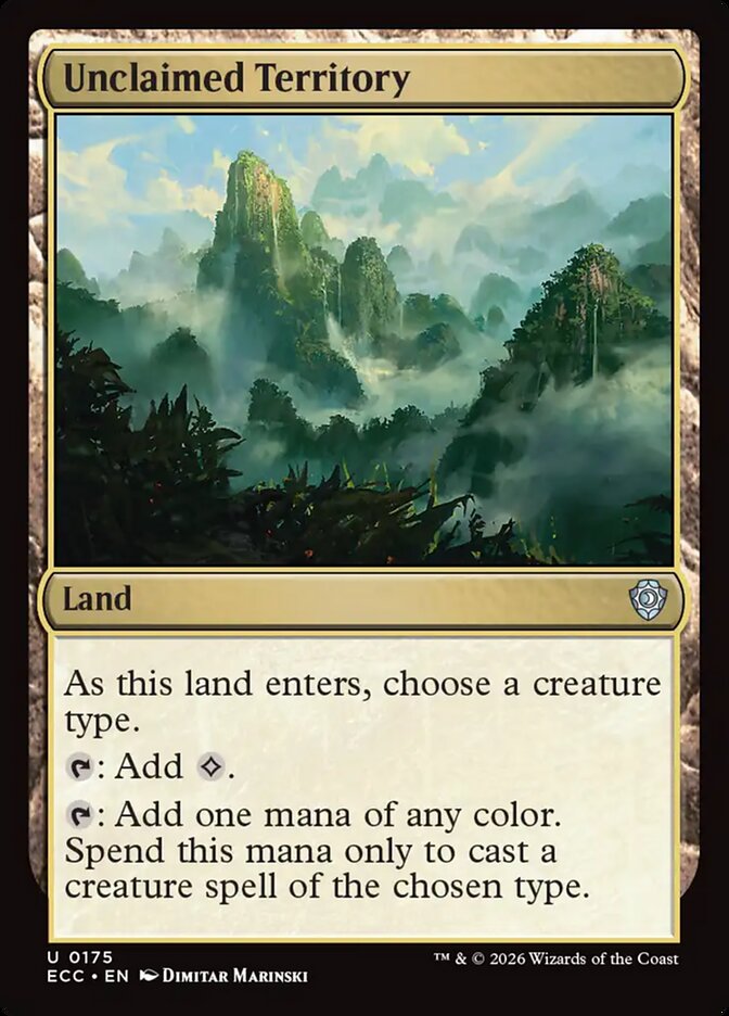 Unclaimed Territory - carta Magic The Gathering