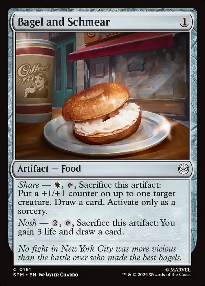 Bagel and Schmear - carta Magic The Gathering