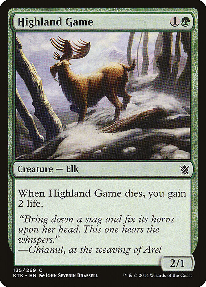 Highland Game - carta Magic The Gathering