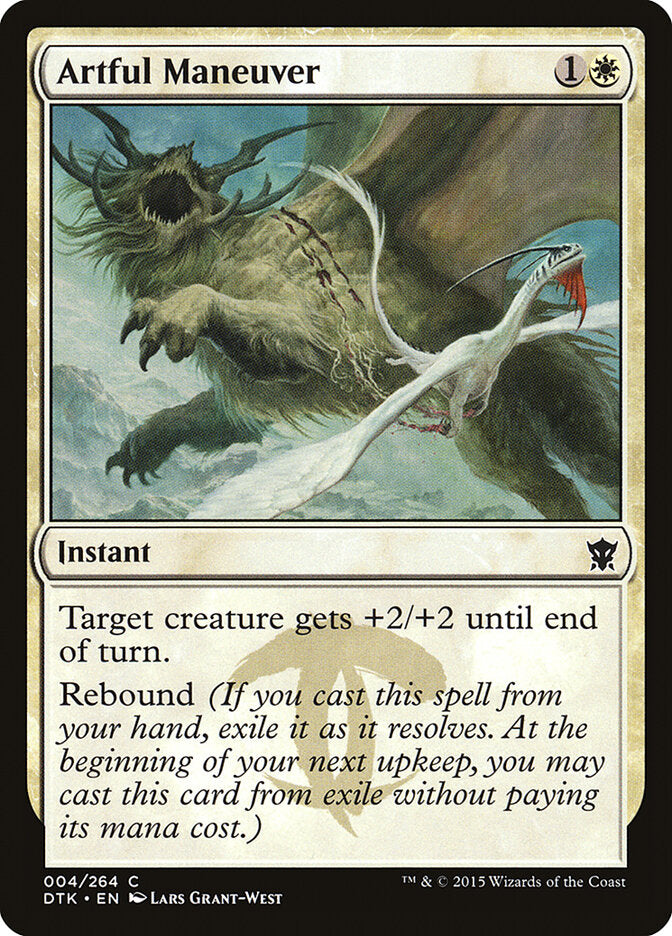 Artful Maneuver - carta Magic The Gathering