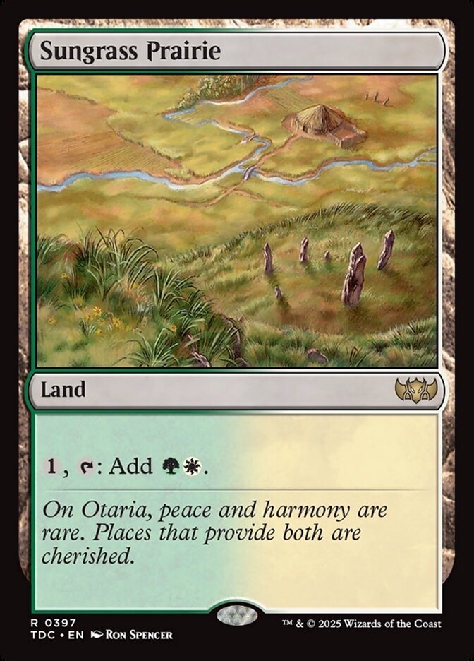 Sungrass Prairie - carta Magic The Gathering
