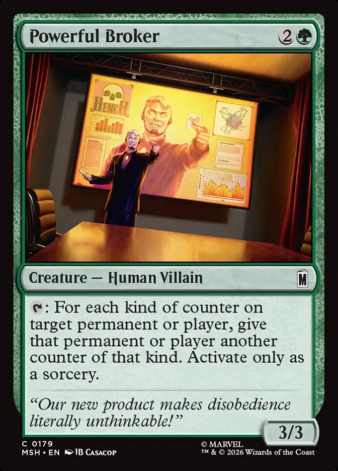 Powerful Broker - carta Magic The Gathering