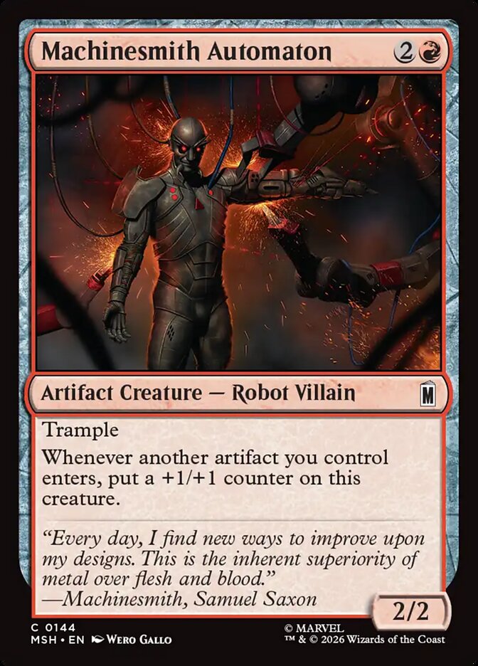 Machinesmith Automaton - carta Magic The Gathering