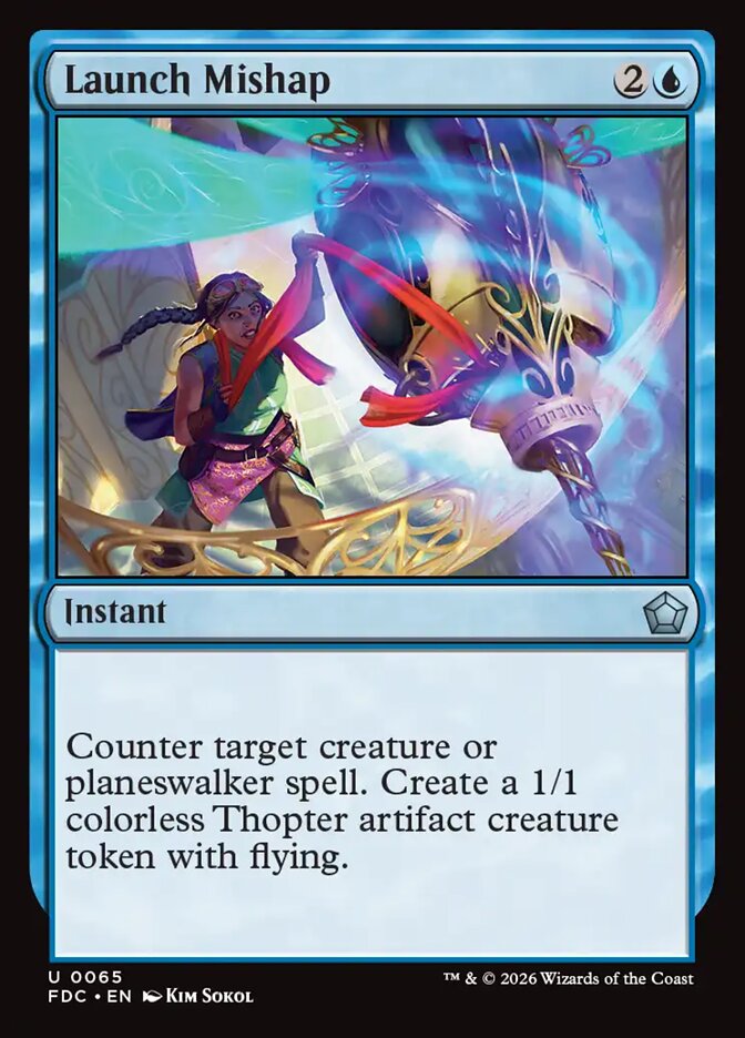 Launch Mishap - carta Magic The Gathering