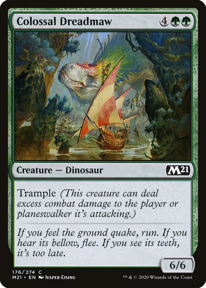 Colossal Dreadmaw - carta Magic The Gathering