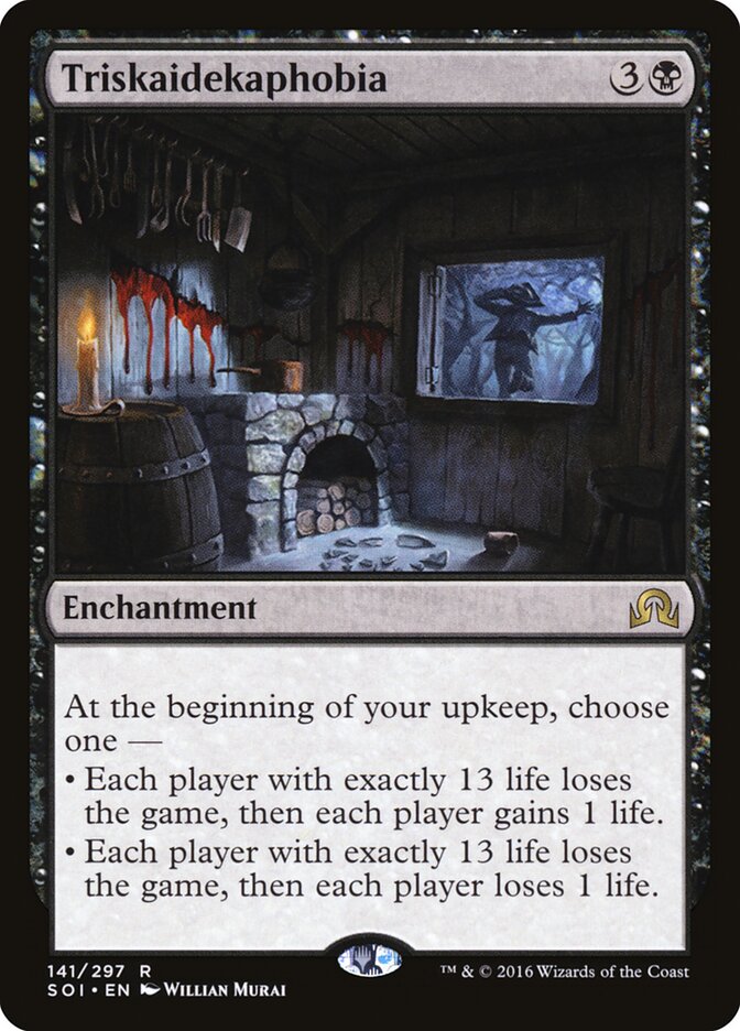Triskaidekaphobia - carta Magic The Gathering