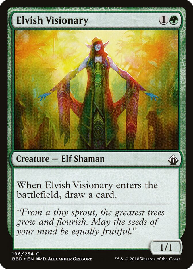 Elvish Visionary - carta Magic The Gathering