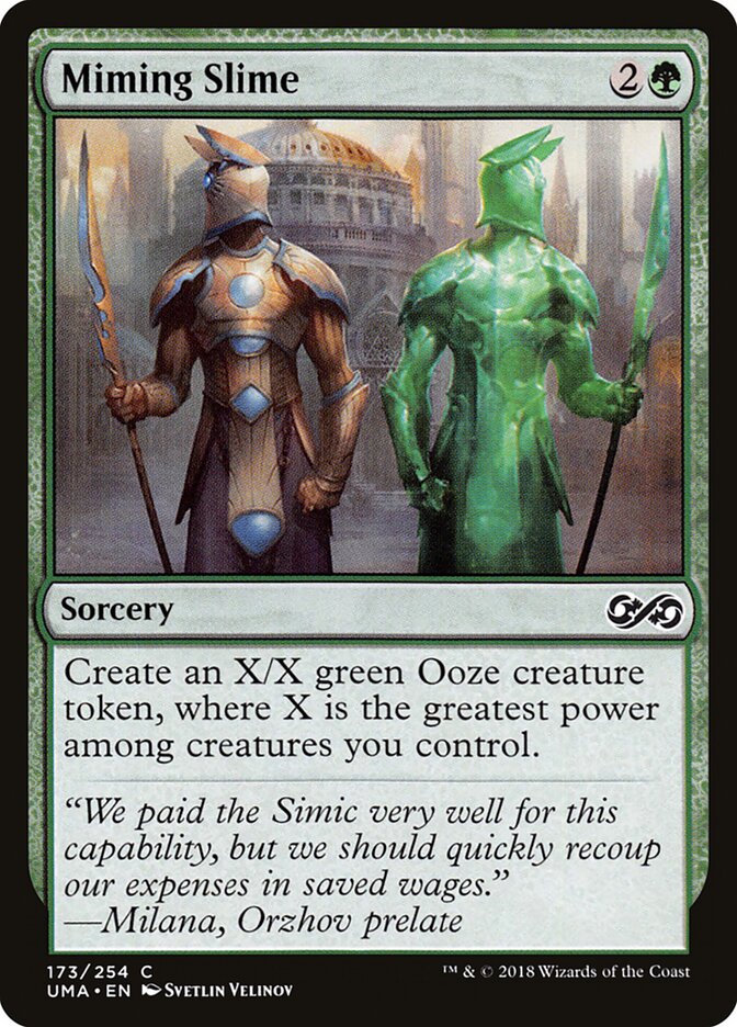 Miming Slime - carta Magic The Gathering