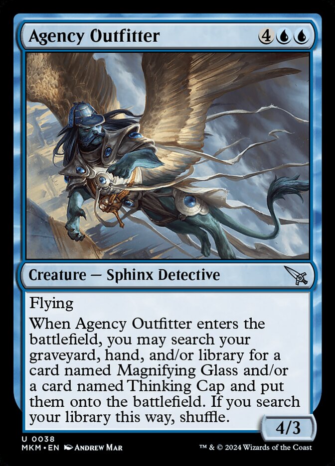 Agency Outfitter - carta Magic The Gathering