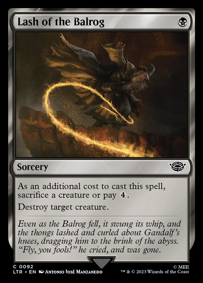 Lash of the Balrog - LTR-092-NF-UNI
