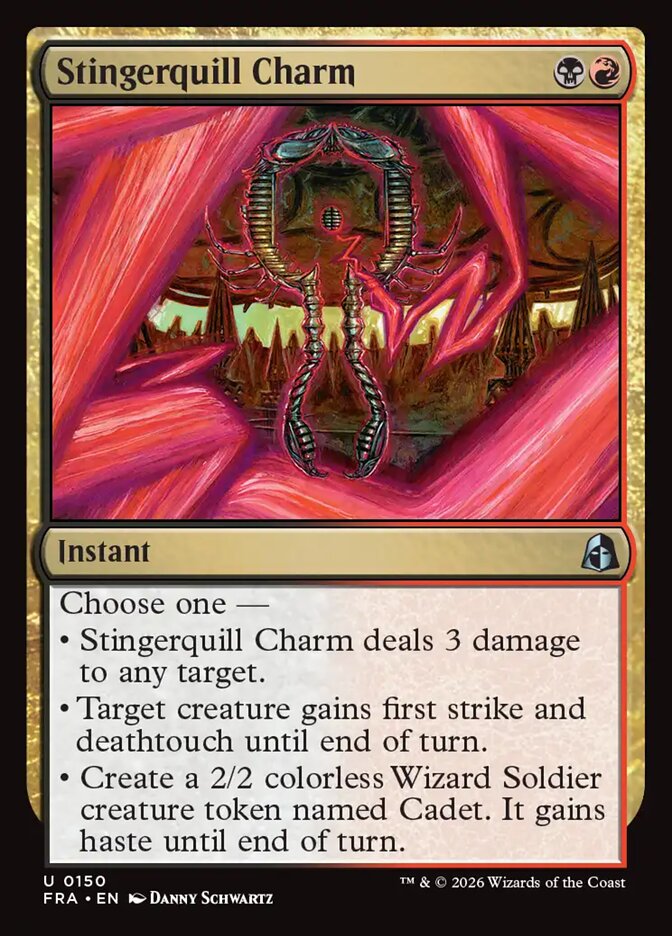Stingerquill Charm - carta Magic The Gathering