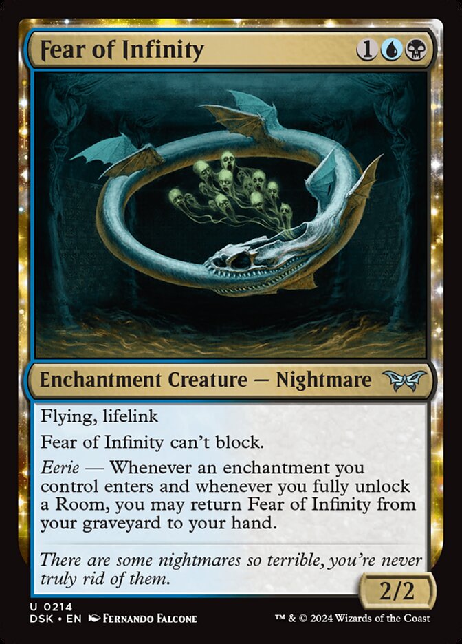 Fear of Infinity - carta Magic The Gathering