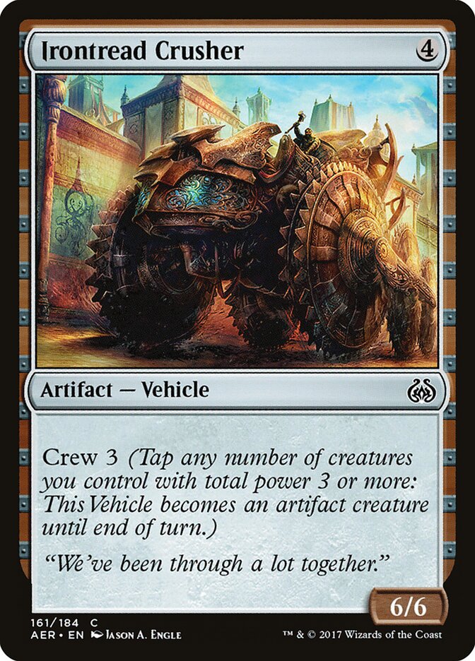 Irontread Crusher - carta Magic The Gathering