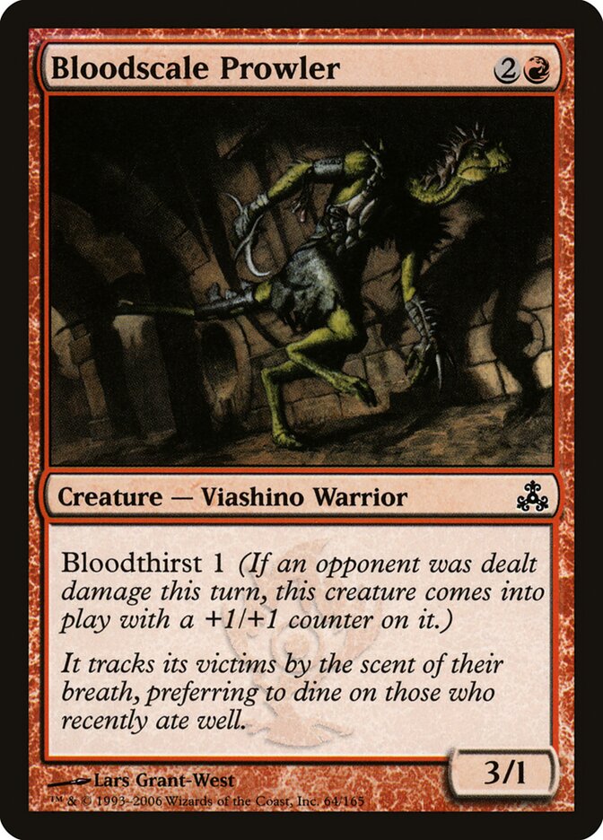 Bloodscale Prowler - carta Magic The Gathering