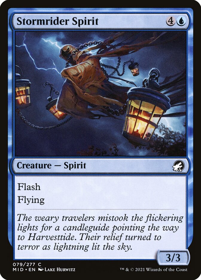 Stormrider Spirit - carta Magic The Gathering