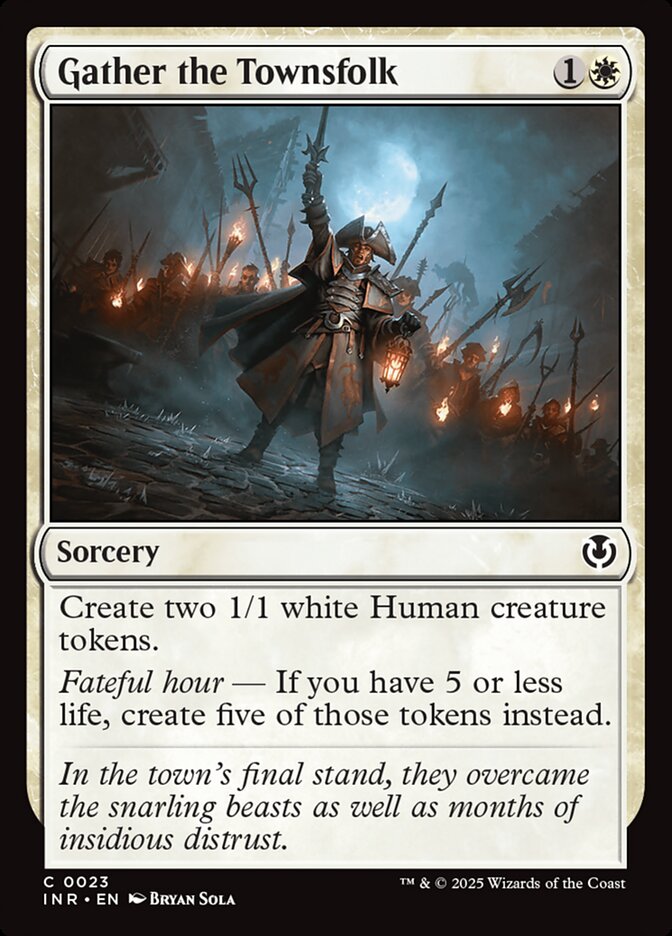 Gather the Townsfolk - carta Magic The Gathering