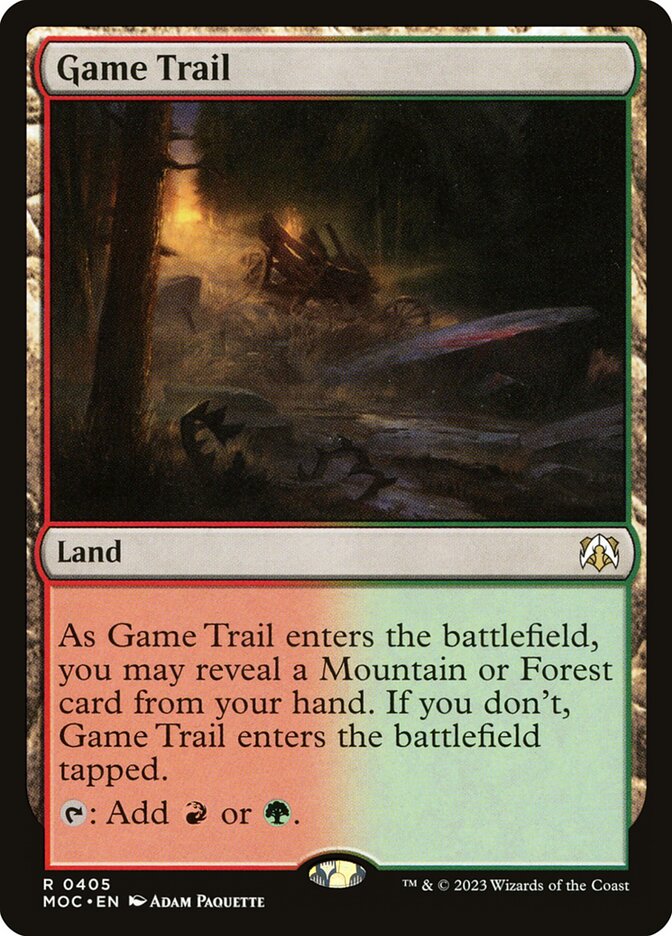 Game Trail - carta Magic The Gathering