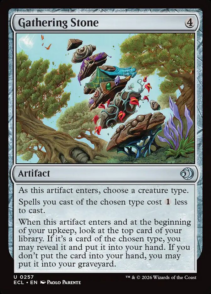 Gathering Stone - carta Magic The Gathering