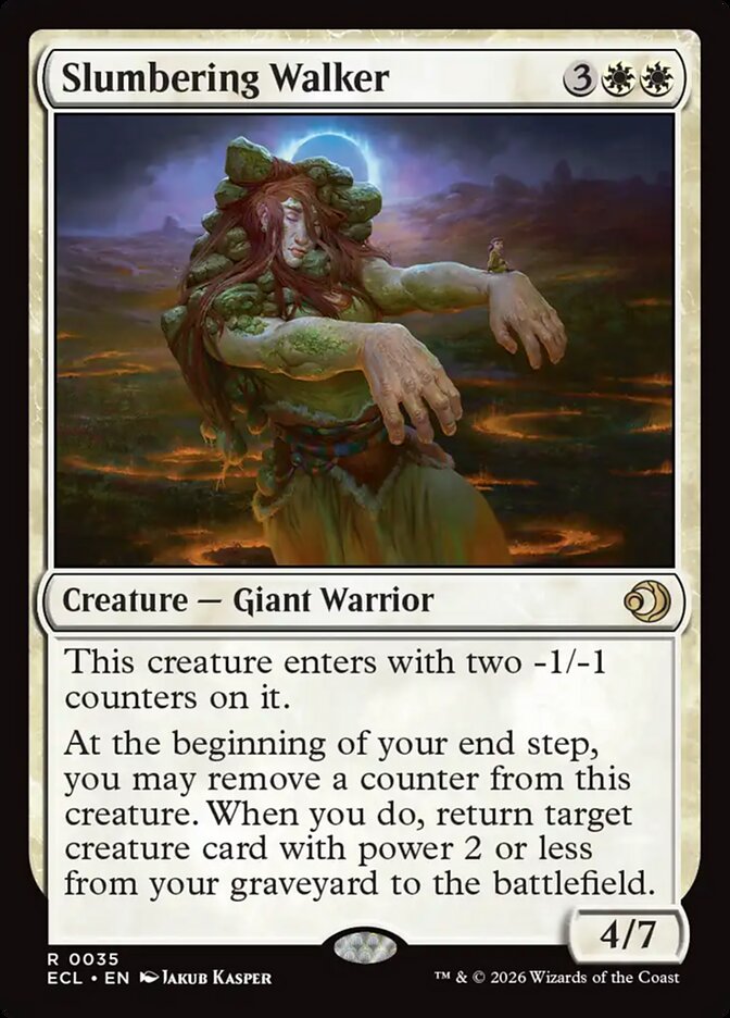 Slumbering Walker - carta Magic The Gathering