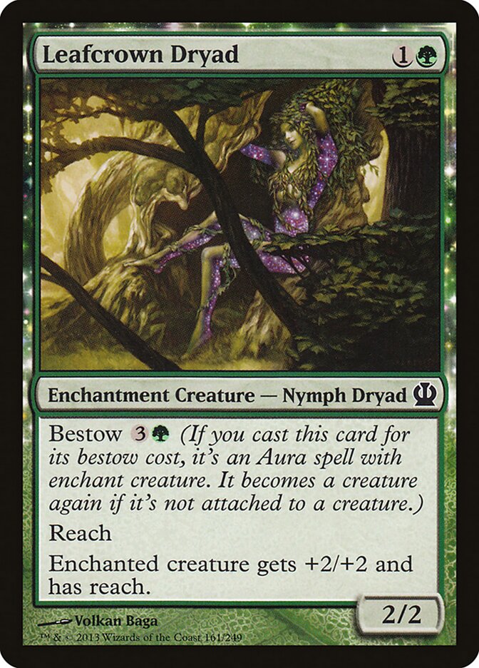 Leafcrown Dryad - carta Magic The Gathering