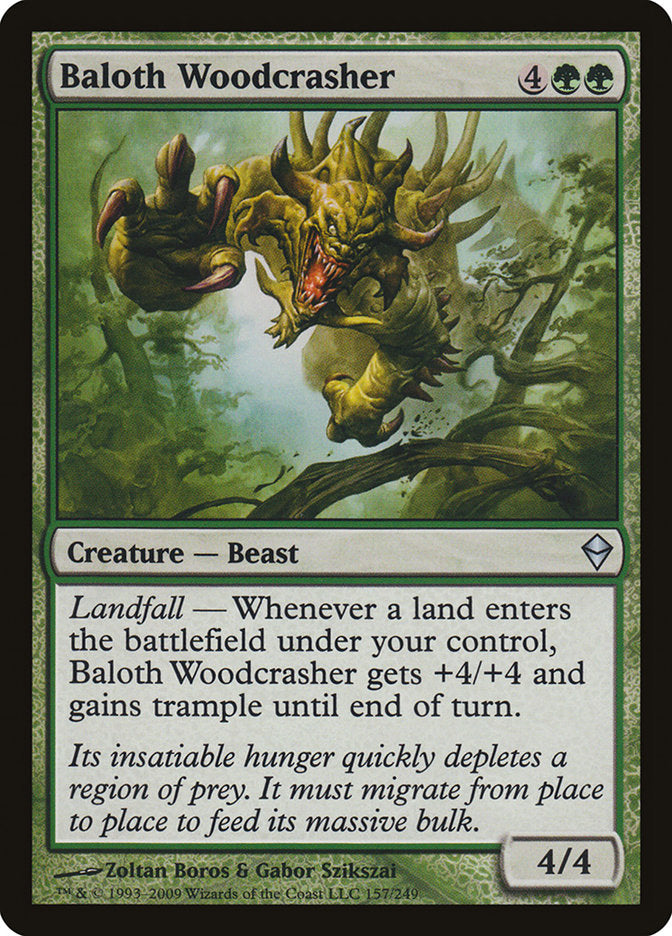 Baloth Woodcrasher - ZEN-157-NF-STD