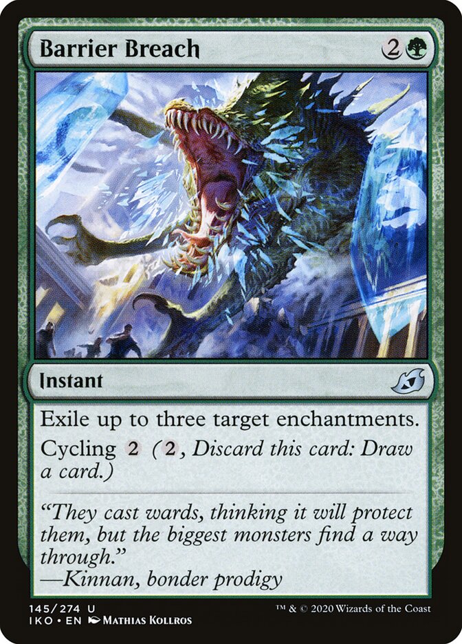 Barrier Breach - carta Magic The Gathering