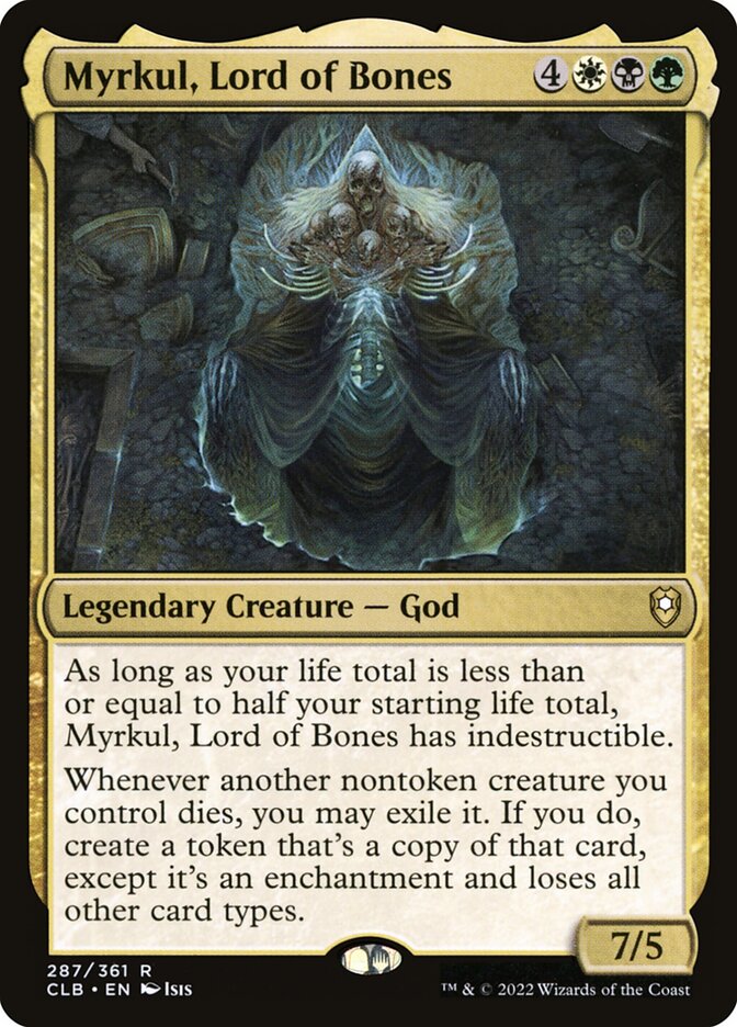 Myrkul, Lord of Bones - carta Magic The Gathering