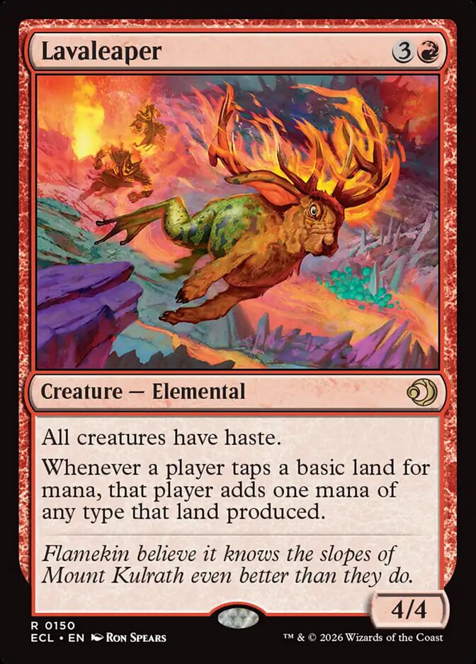Lavaleaper - carta Magic The Gathering