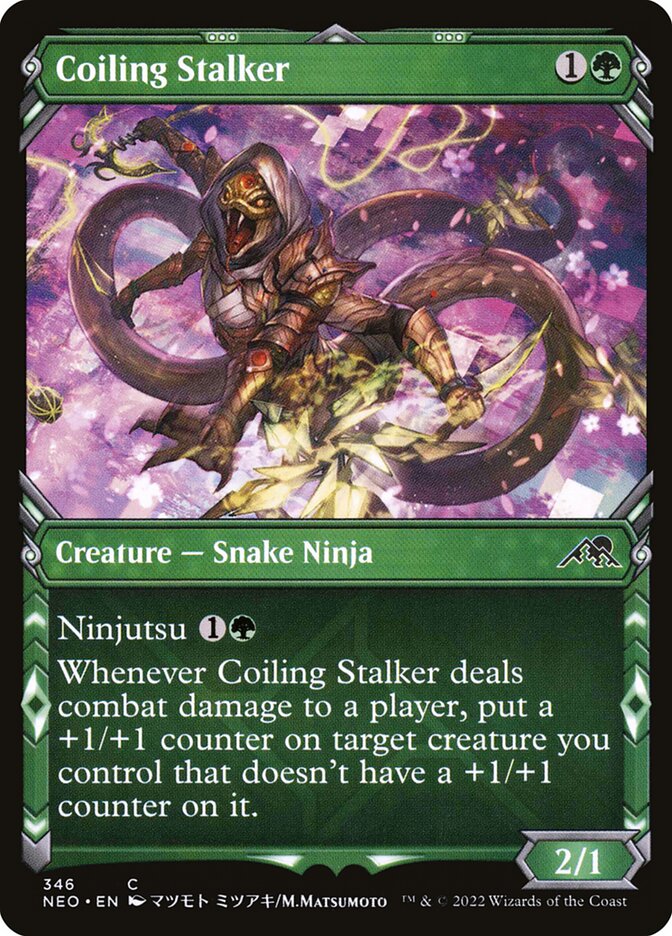 Coiling Stalker - carta Magic The Gathering