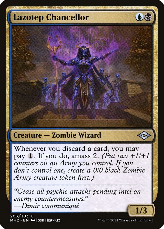 Lazotep Chancellor - carta Magic The Gathering