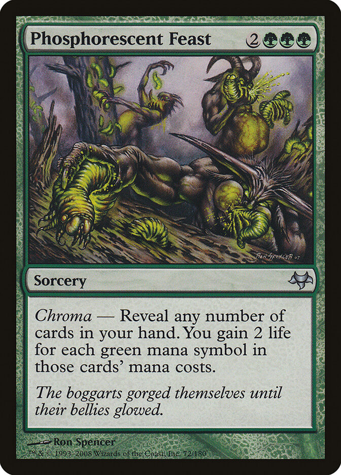 Phosphorescent Feast - carta Magic The Gathering
