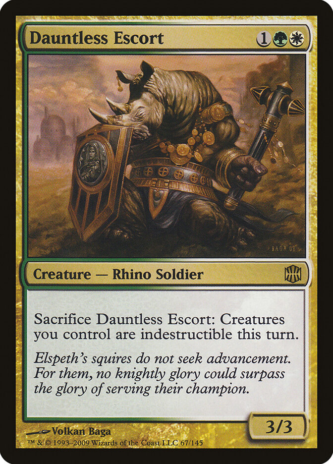 Dauntless Escort - carta Magic The Gathering
