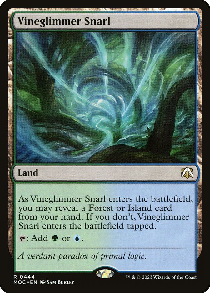 Vineglimmer Snarl - carta Magic The Gathering