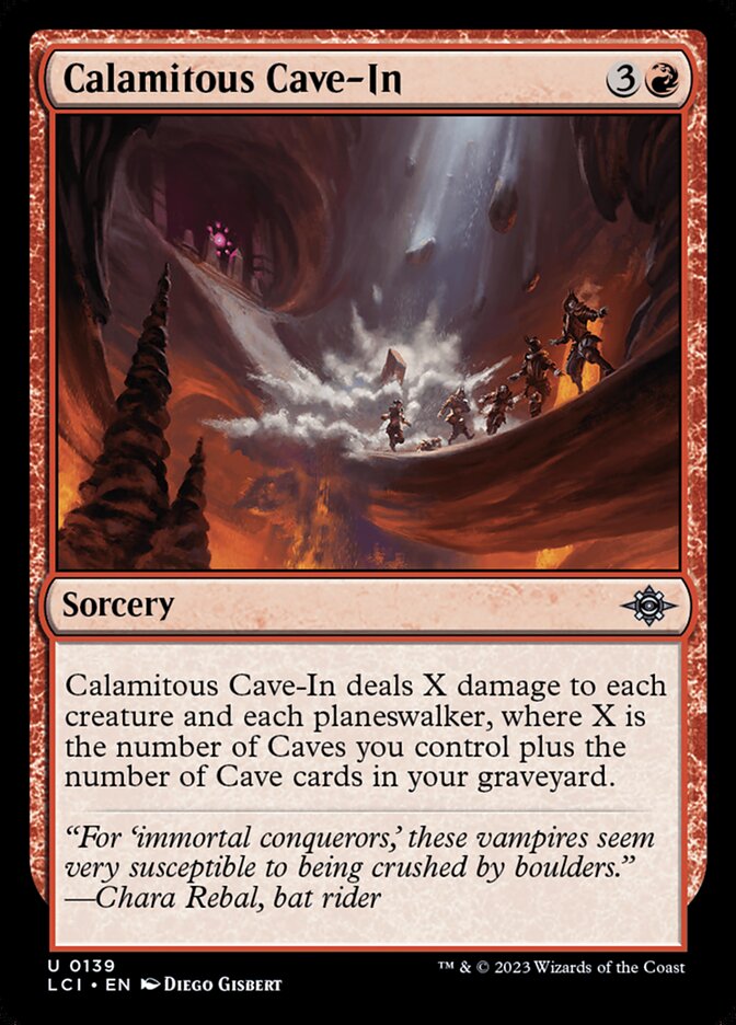 Calamitous Cave-In - LCI-139-NF-STD