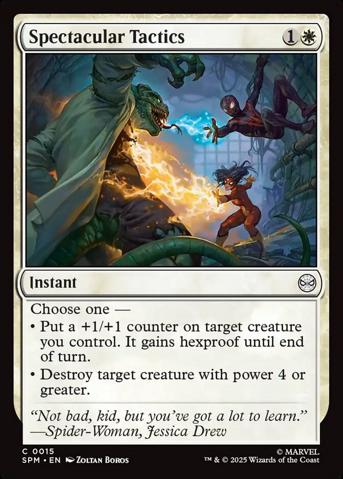 Spectacular Tactics - carta Magic The Gathering