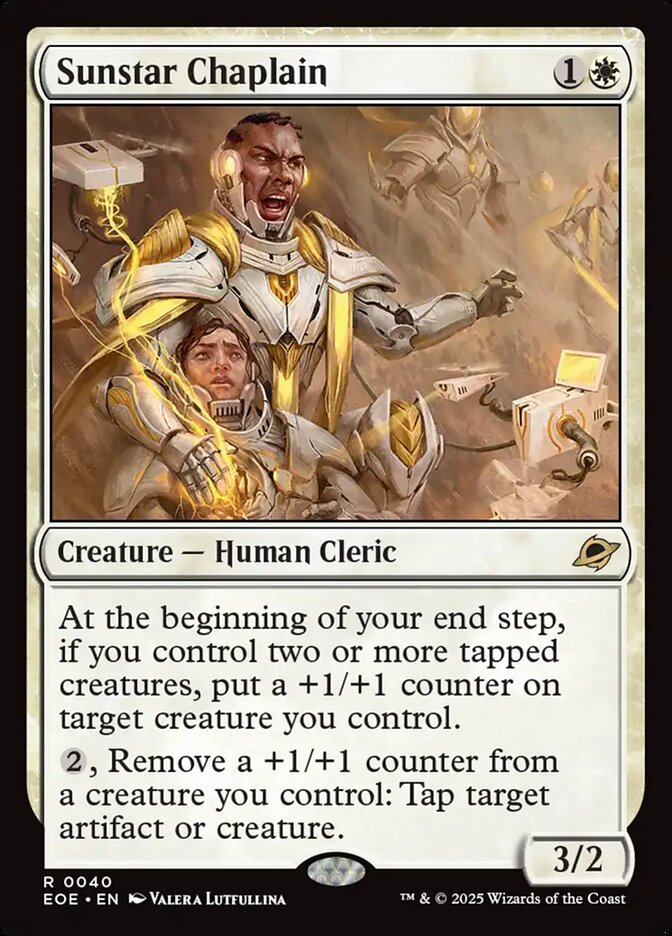 Sunstar Chaplain - carta Magic The Gathering