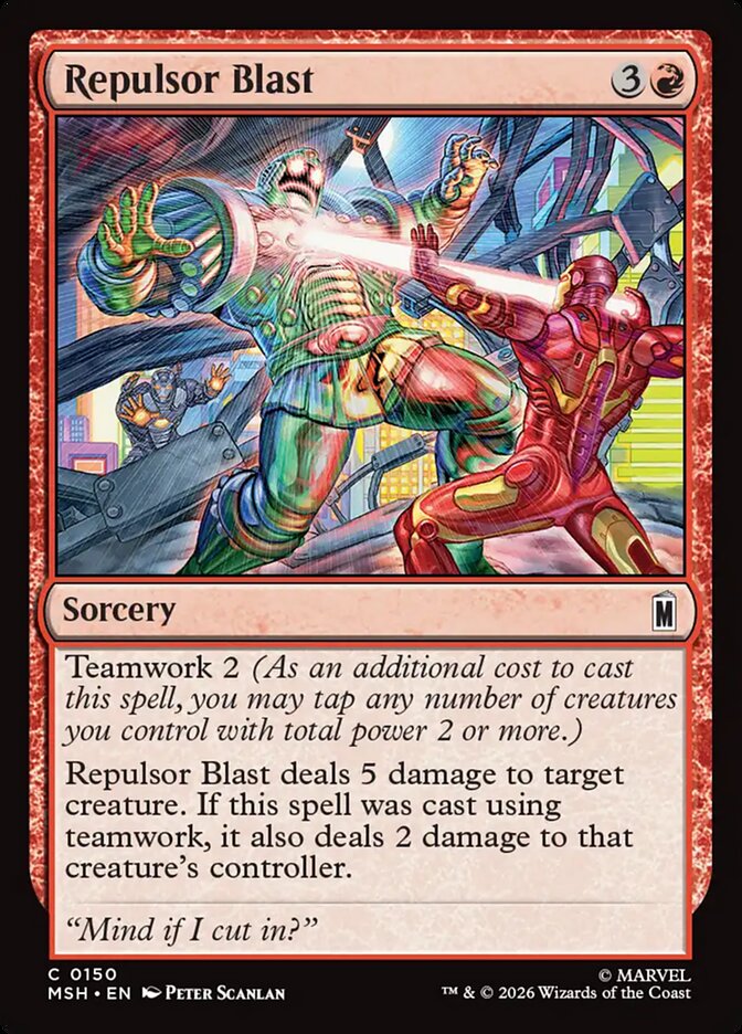 Repulsor Blast - carta Magic The Gathering
