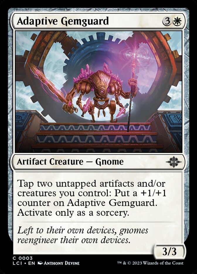 Adaptive Gemguard - carta Magic The Gathering