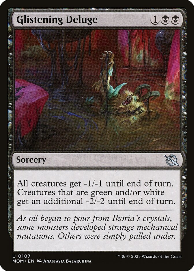 Glistening Deluge - carta Magic The Gathering