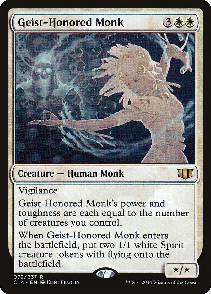 Geist-Honored Monk - carta Magic The Gathering