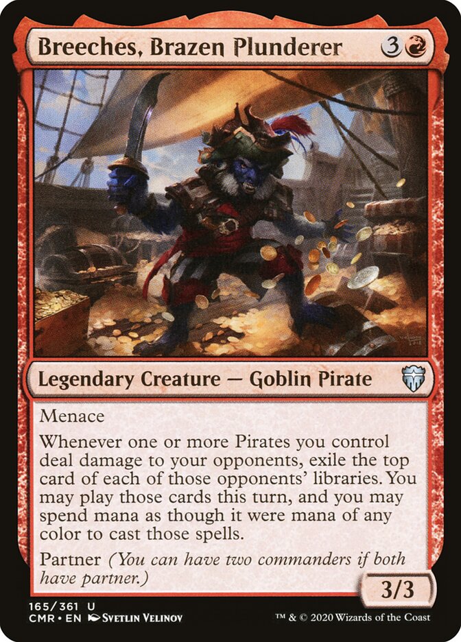 Breeches, Brazen Plunderer - carta Magic The Gathering