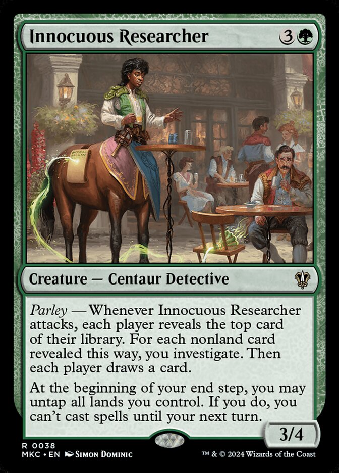 Innocuous Researcher - carta Magic The Gathering