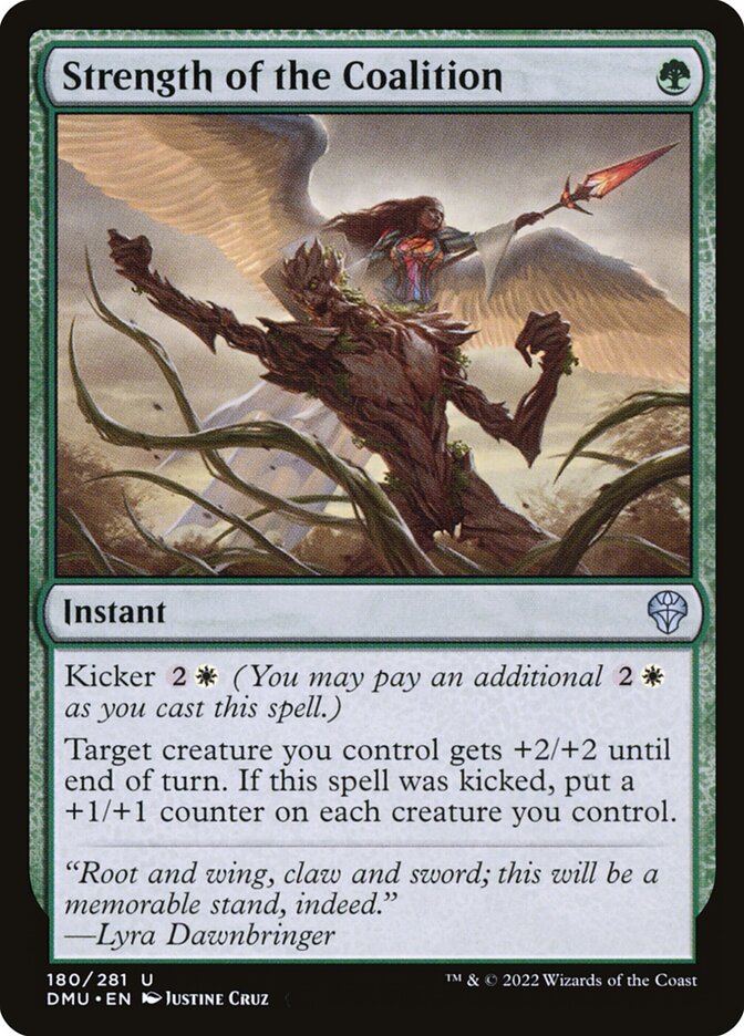 Strength of the Coalition - carta Magic The Gathering