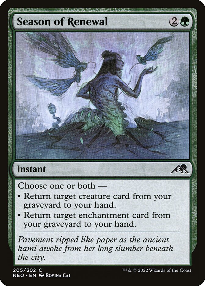 Season of Renewal - carta Magic The Gathering