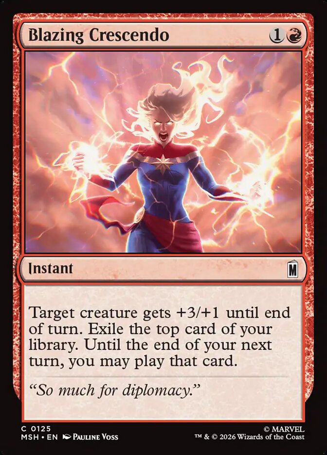 Blazing Crescendo - carta Magic The Gathering
