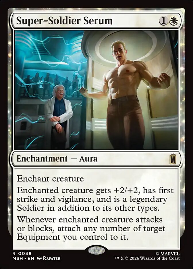 Super-Soldier Serum - carta Magic The Gathering
