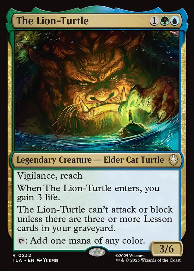 The Lion-Turtle - carta Magic The Gathering
