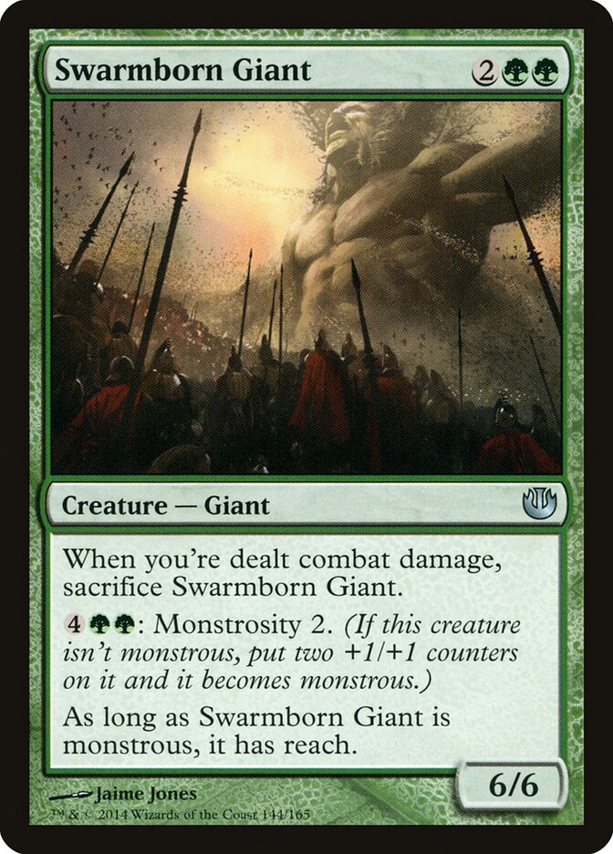 Swarmborn Giant - carta Magic The Gathering