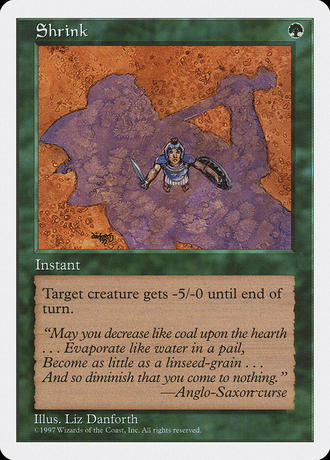 Shrink - carta Magic The Gathering