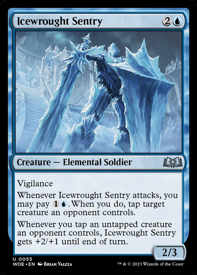 Icewrought Sentry - carta Magic The Gathering